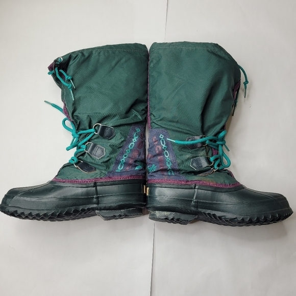 Sorel Boots Vintage Freestyle Lined Waterproof Retro 80s 90s Snow Winter size 6 - Picture 3 of 15